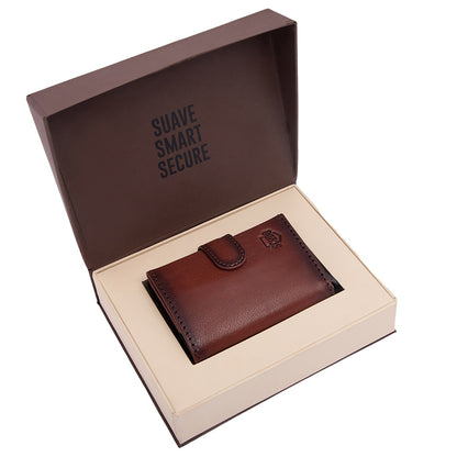 Slim Wallet - Burnished - Cognac - Scudo