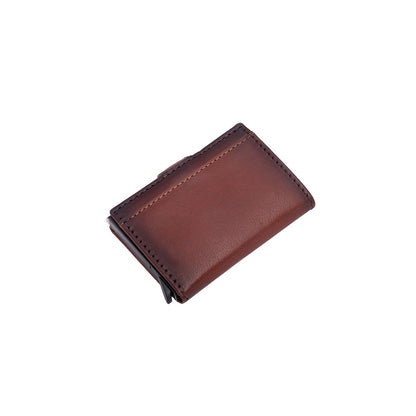 Slim Wallet - Burnished - Cognac - Scudo