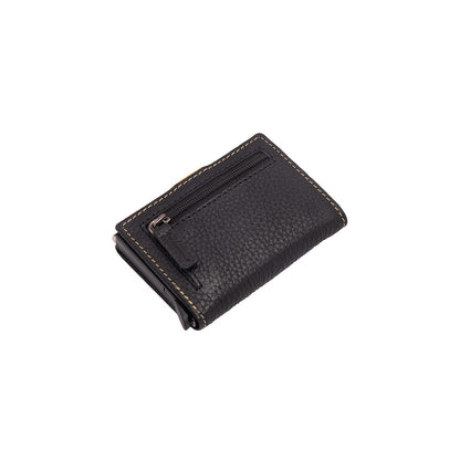 Slim Wallet - Mosaic - Black/Yellow