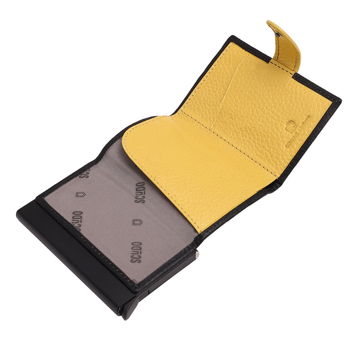 Slim Wallet - Mosaic - Black/Yellow - Scudo