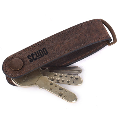 Key Organizer - Vintage - Natural Brown