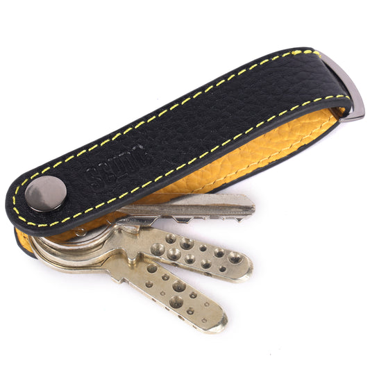 Key Organizer - Mosaic - Black / Yellow - Scudo