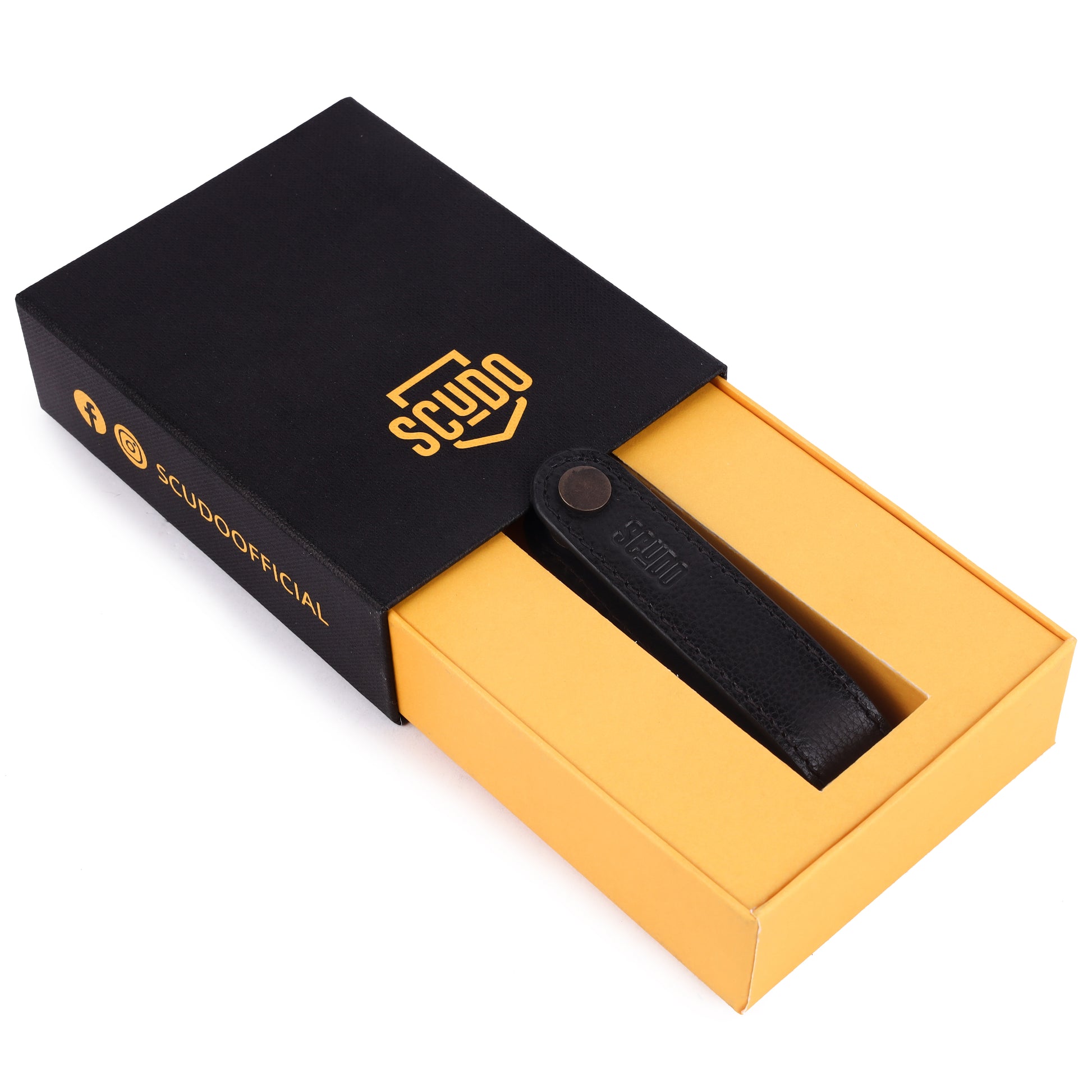 Key Organizer - Burnished - Brown - Scudo